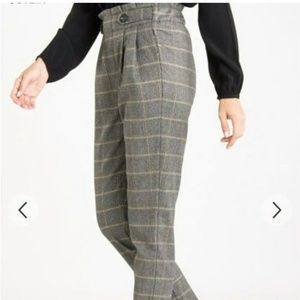 NWOT Anthropologie - See You Soon - Prince of Wales Plaid Pant